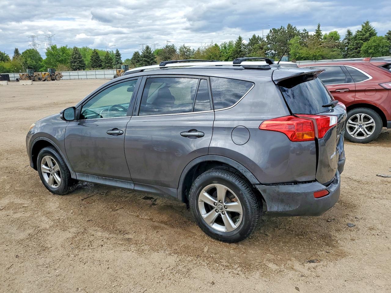 2015 Toyota Rav4 Xle Gray vin: 2T3WFREV7FW197917