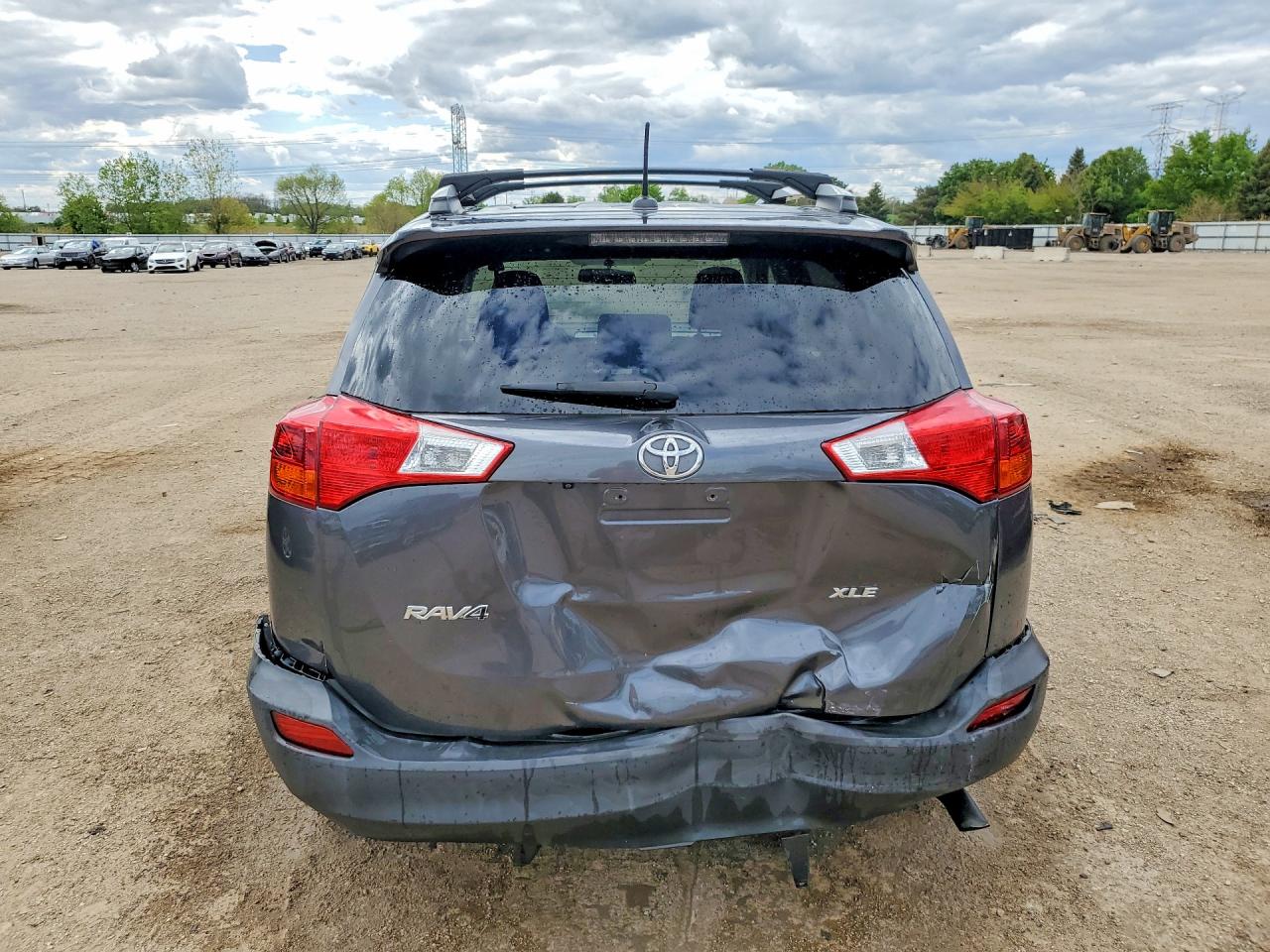 2015 Toyota Rav4 Xle Gray vin: 2T3WFREV7FW197917