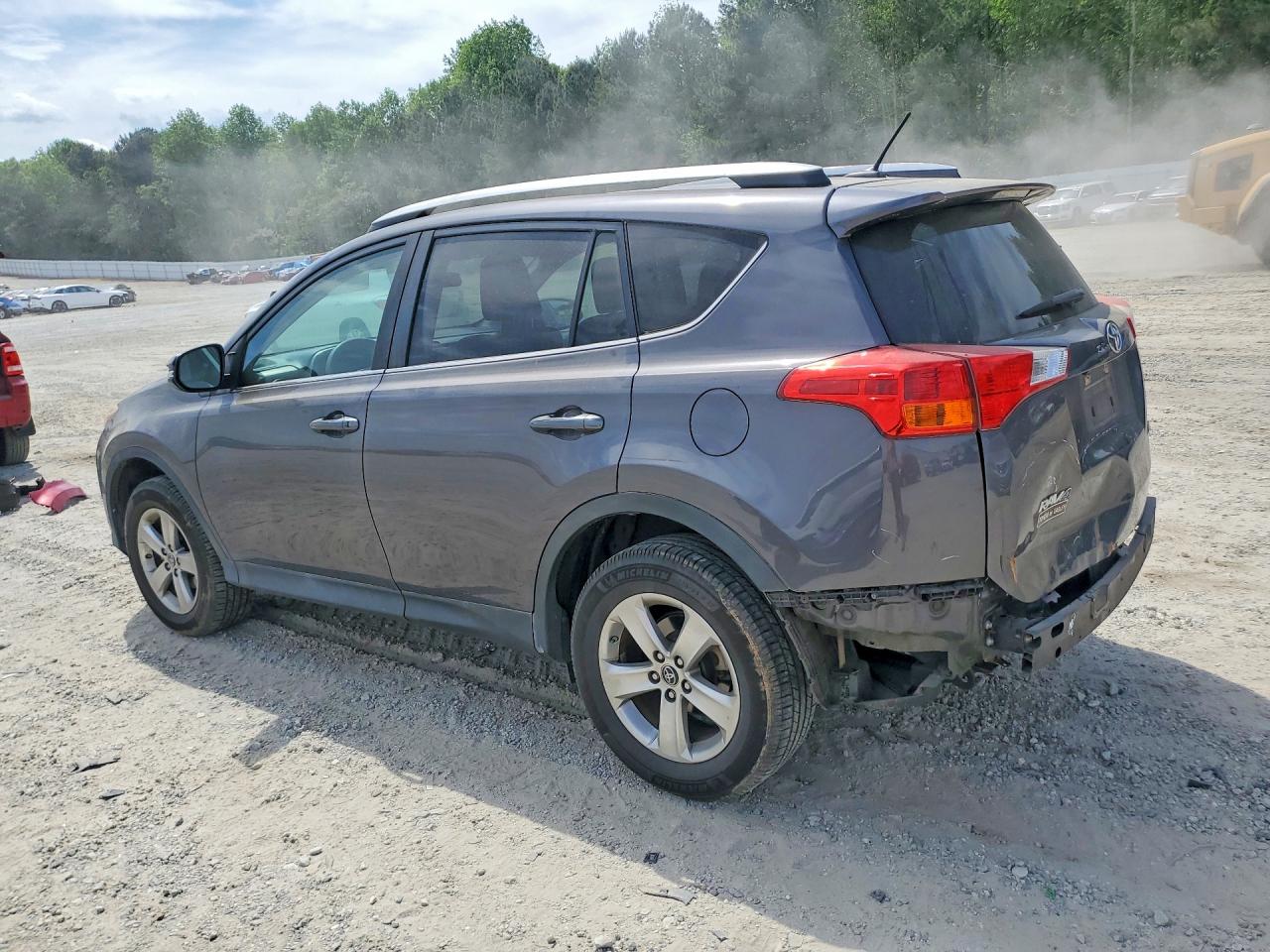 2015 Toyota Rav4 Xle Silver vin: 2T3WFREV7FW204624
