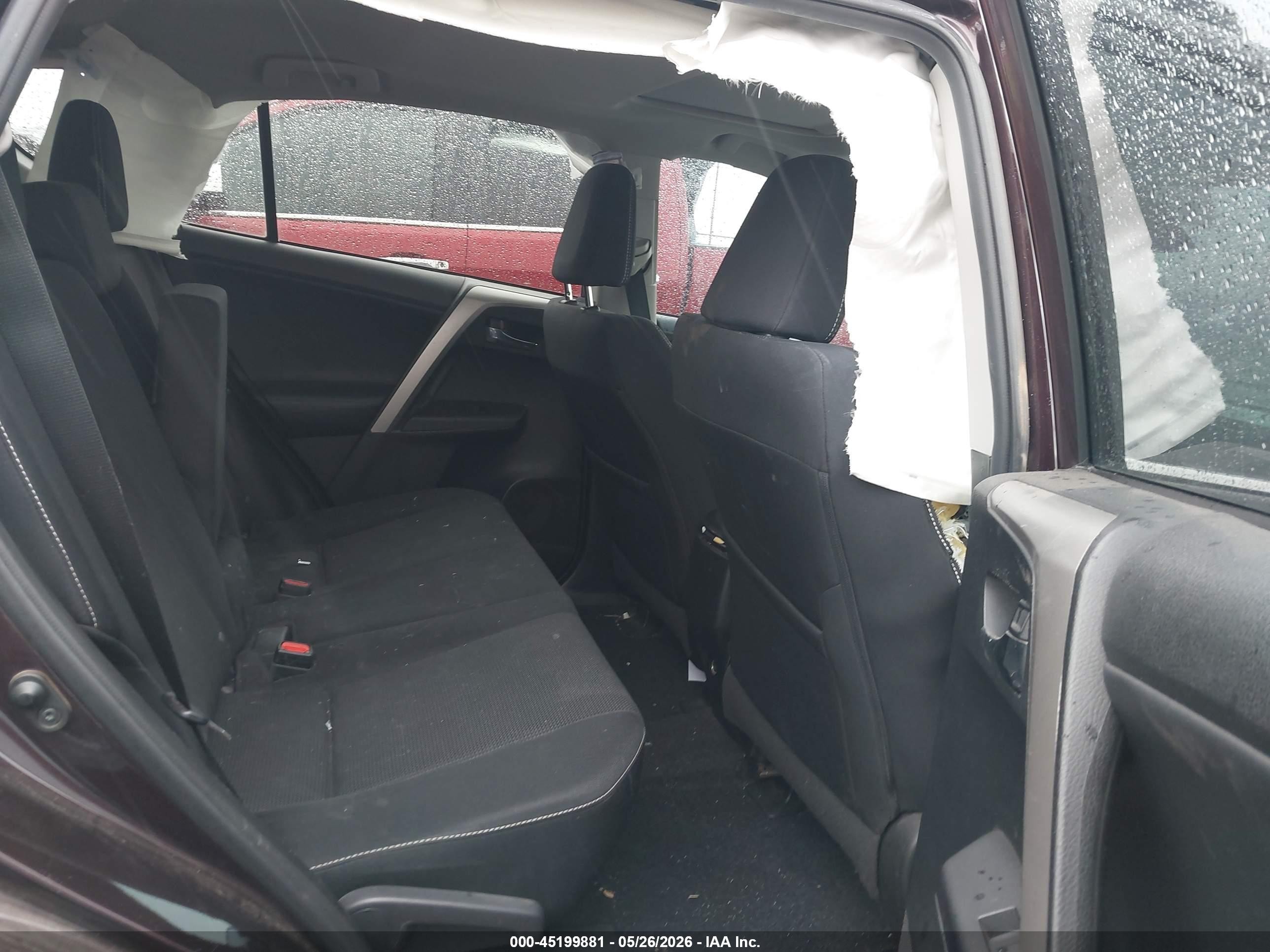 2016 Toyota Rav4 Xle Burgundy vin: 2T3WFREV7GW245403