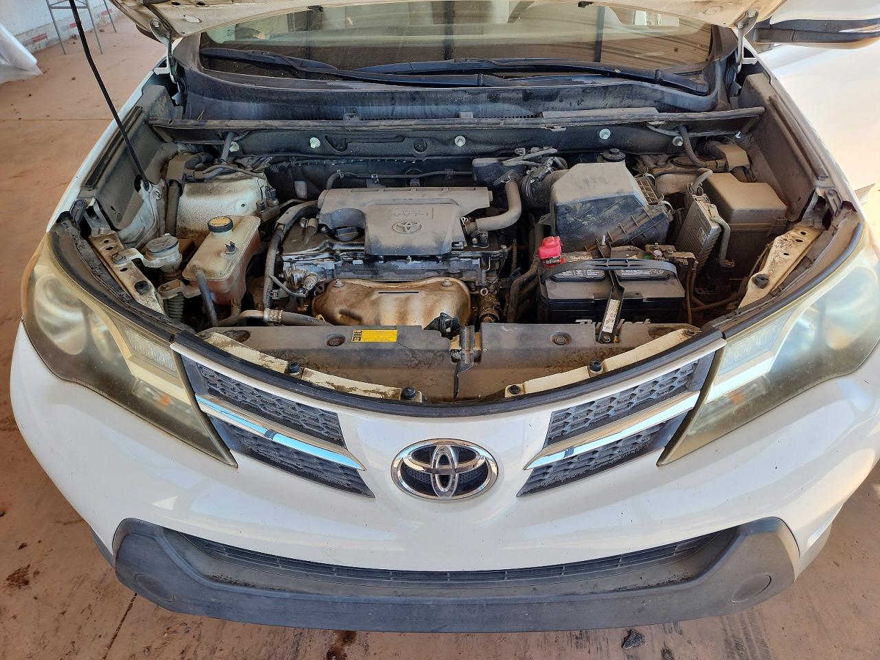 2013 Toyota Rav4 Xle White vin: 2T3WFREV8DW009001