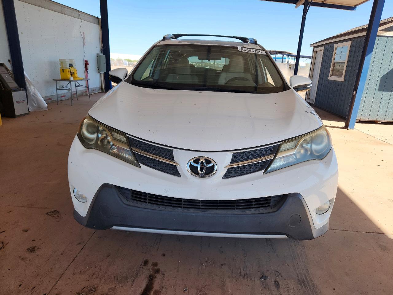 2013 Toyota Rav4 Xle White vin: 2T3WFREV8DW009001