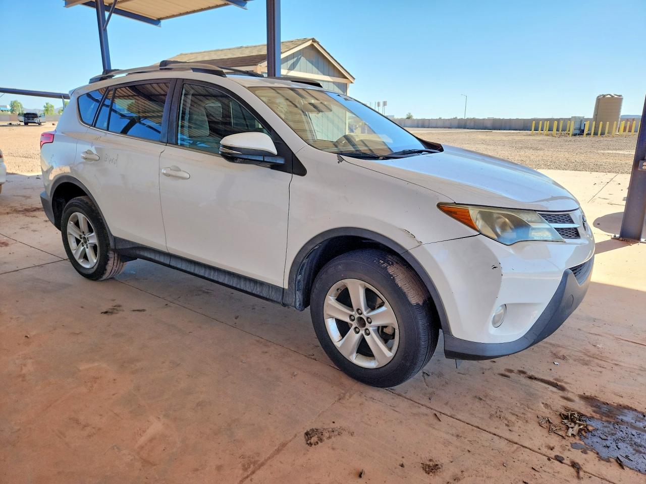 2013 Toyota Rav4 Xle White vin: 2T3WFREV8DW009001