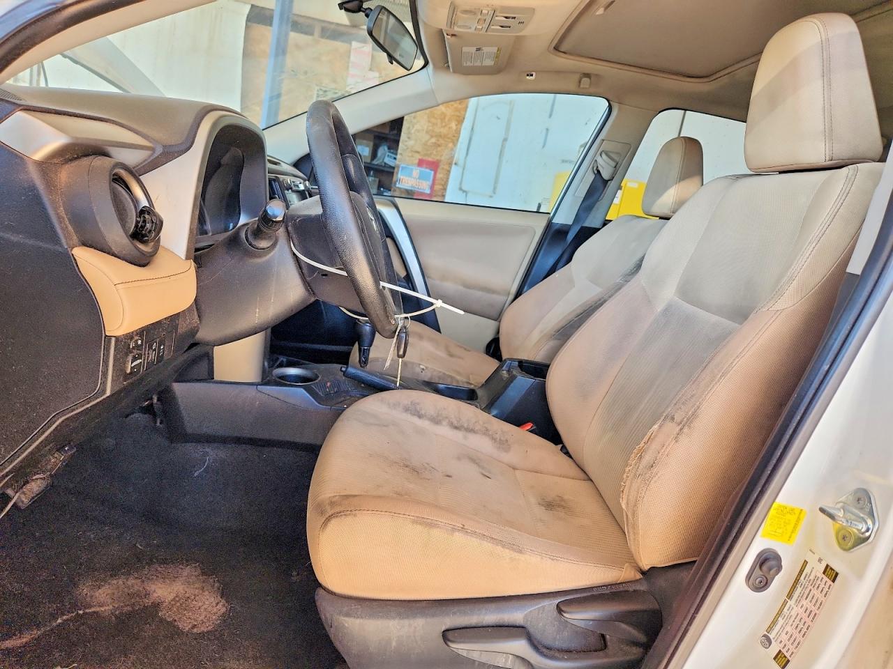 2013 Toyota Rav4 Xle White vin: 2T3WFREV8DW009001