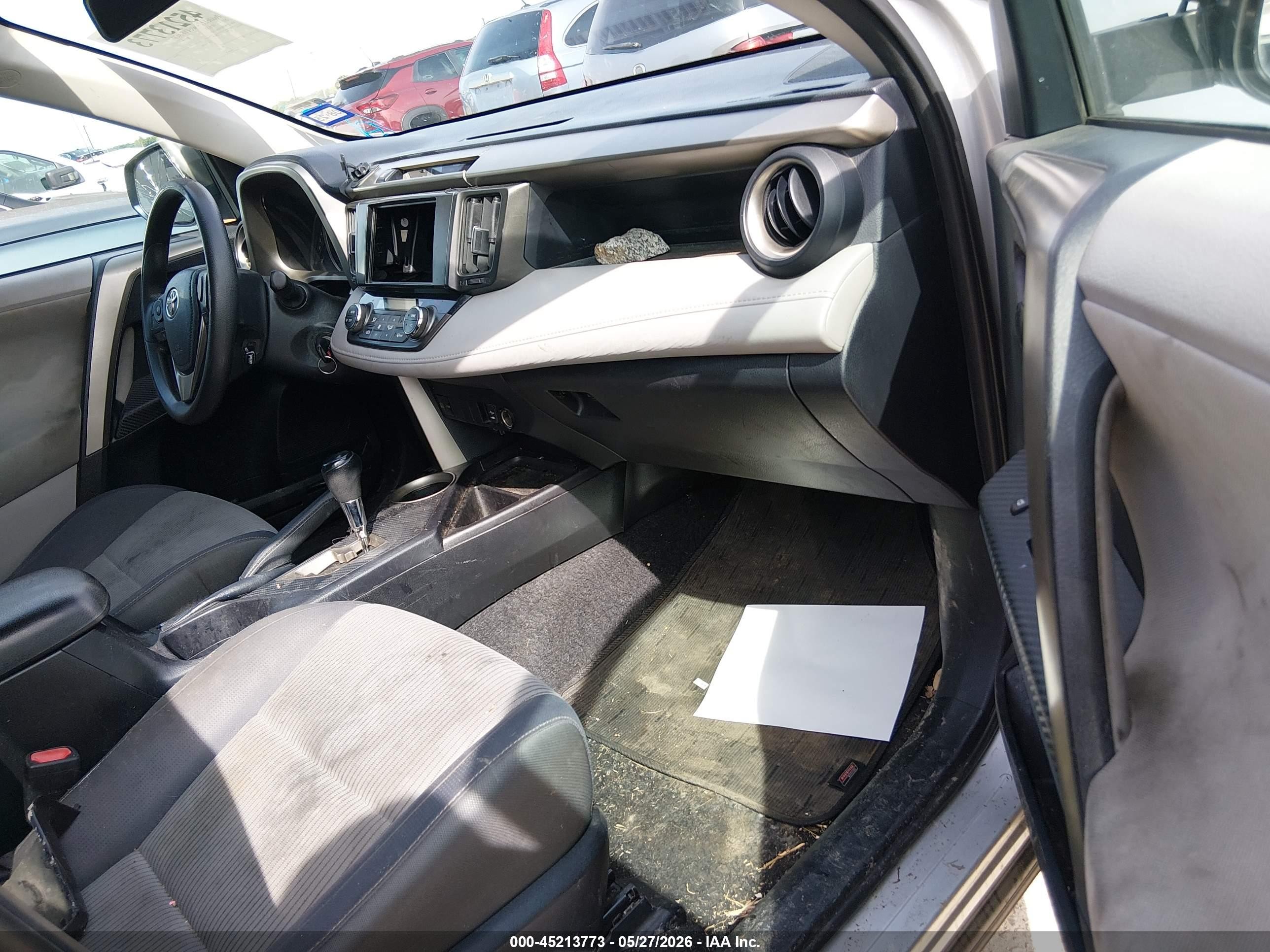 2013 Toyota Rav4 Xle Silver vin: 2T3WFREV8DW021150