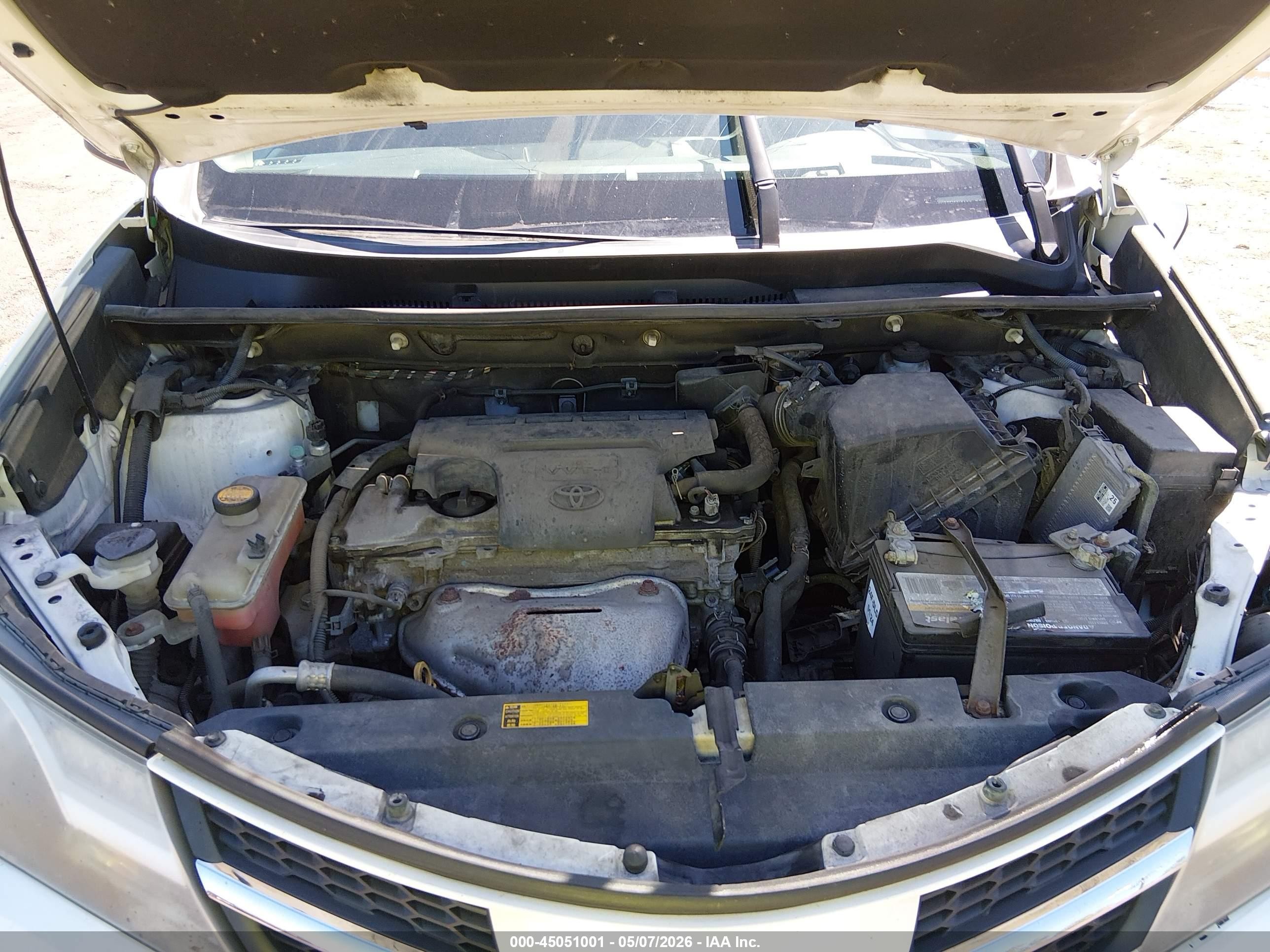 2013 Toyota Rav4 Xle Белый vin: 2T3WFREV8DW021407