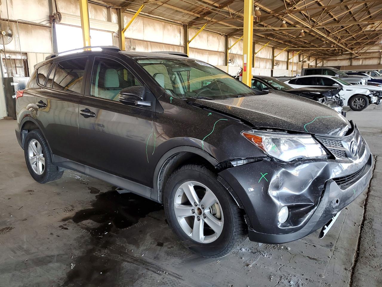 2013 Toyota Rav4 Xle Gray vin: 2T3WFREV8DW023996