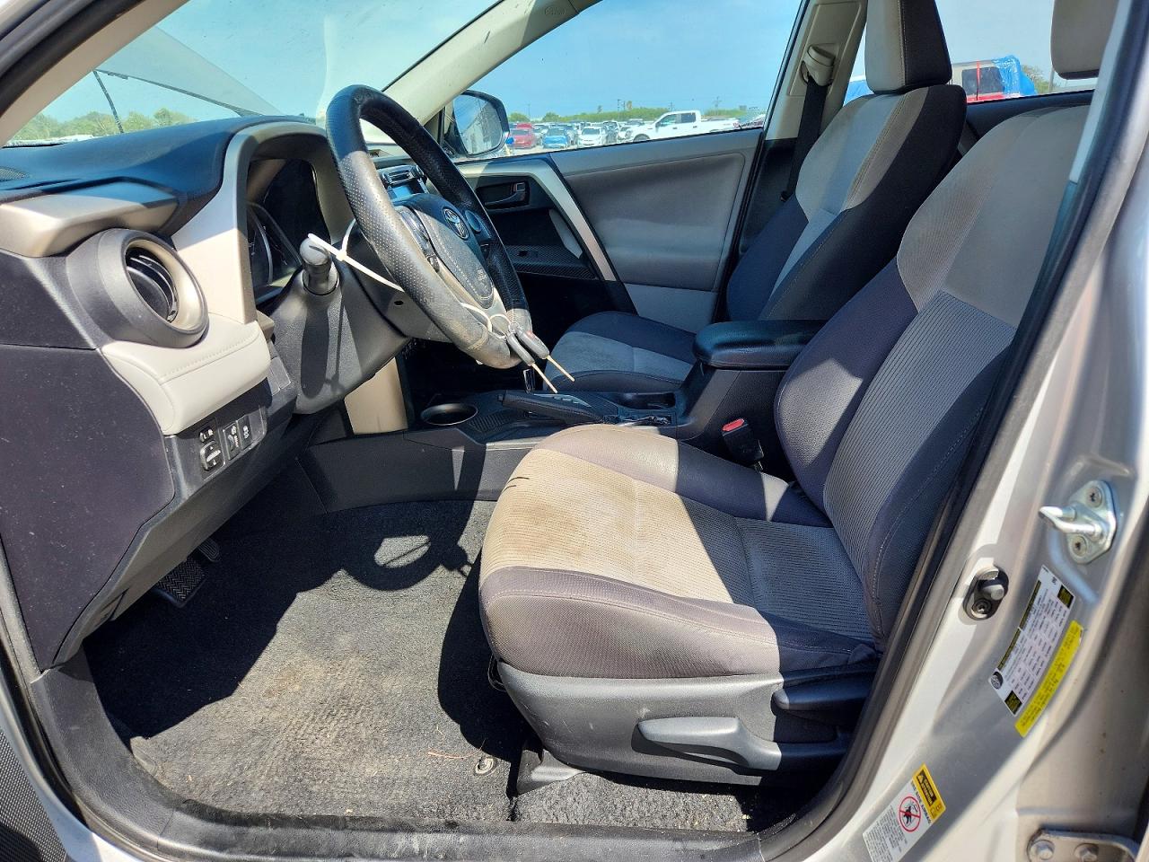 2013 Toyota Rav4 Xle Silver vin: 2T3WFREV8DW047537