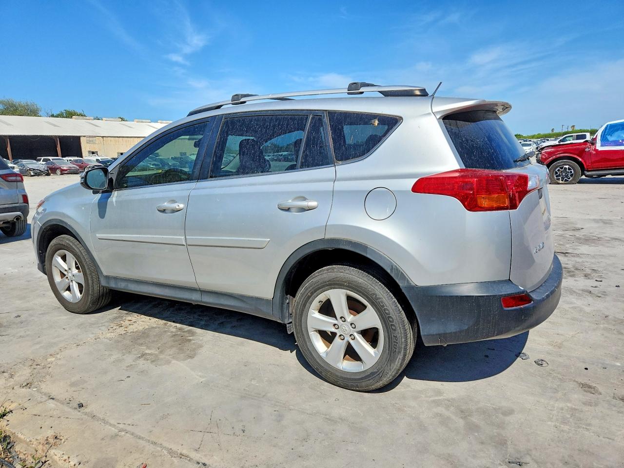 2013 Toyota Rav4 Xle Silver vin: 2T3WFREV8DW047537