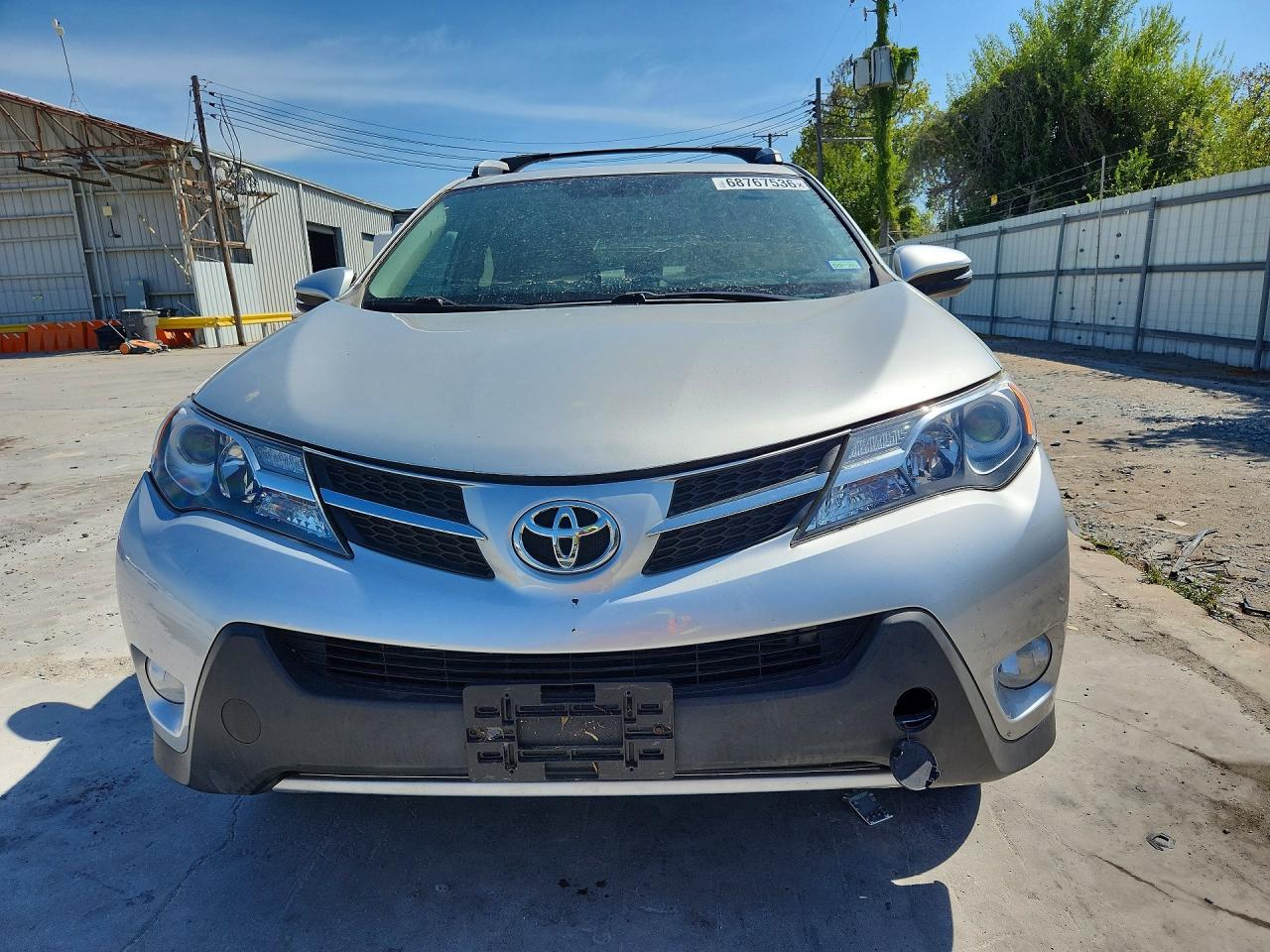 2013 Toyota Rav4 Xle Silver vin: 2T3WFREV8DW047537