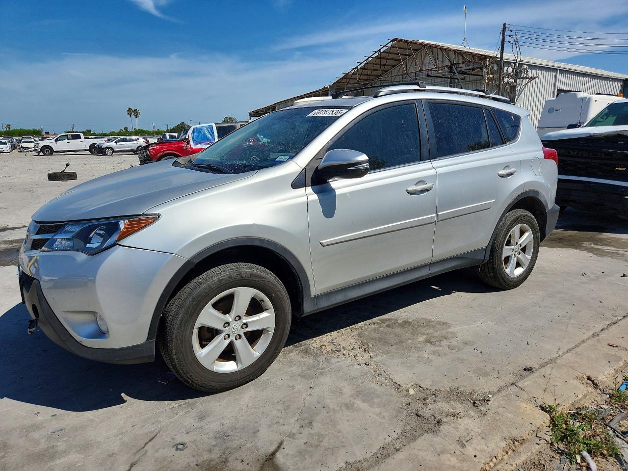 2013 Toyota Rav4 Xle Silver vin: 2T3WFREV8DW047537
