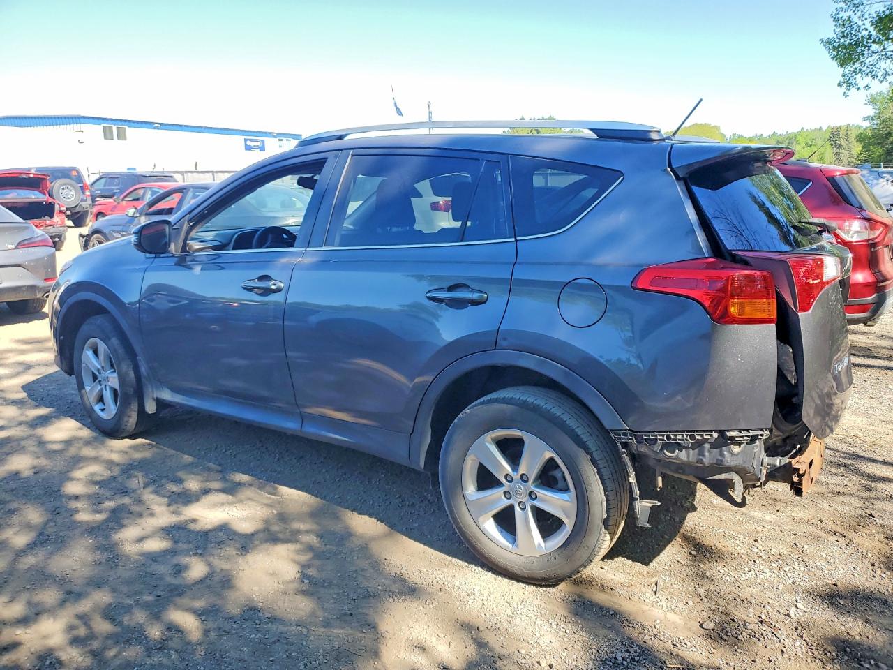 2013 Toyota Rav4 Xle Gray vin: 2T3WFREV8DW048378