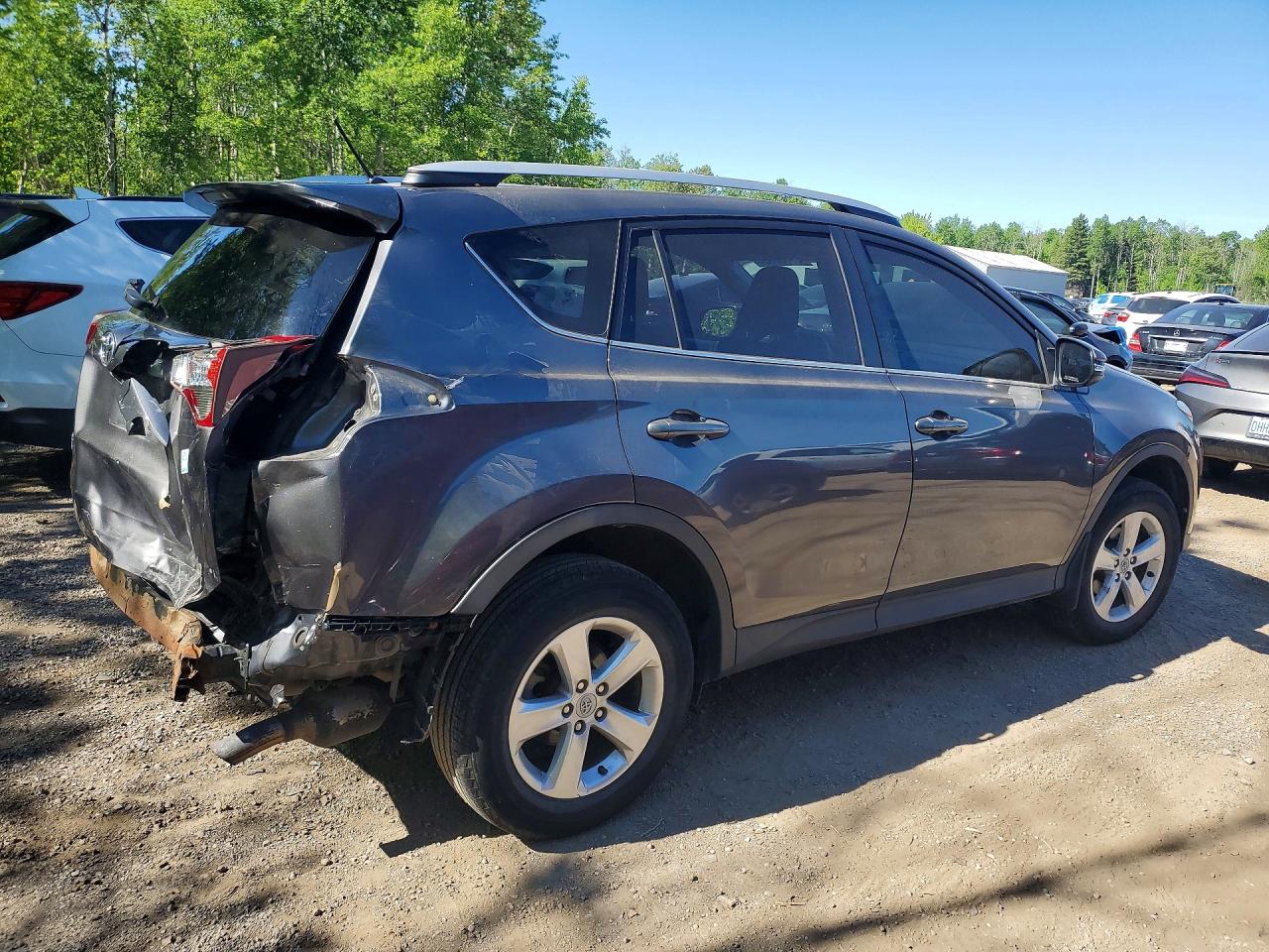2013 Toyota Rav4 Xle Gray vin: 2T3WFREV8DW048378