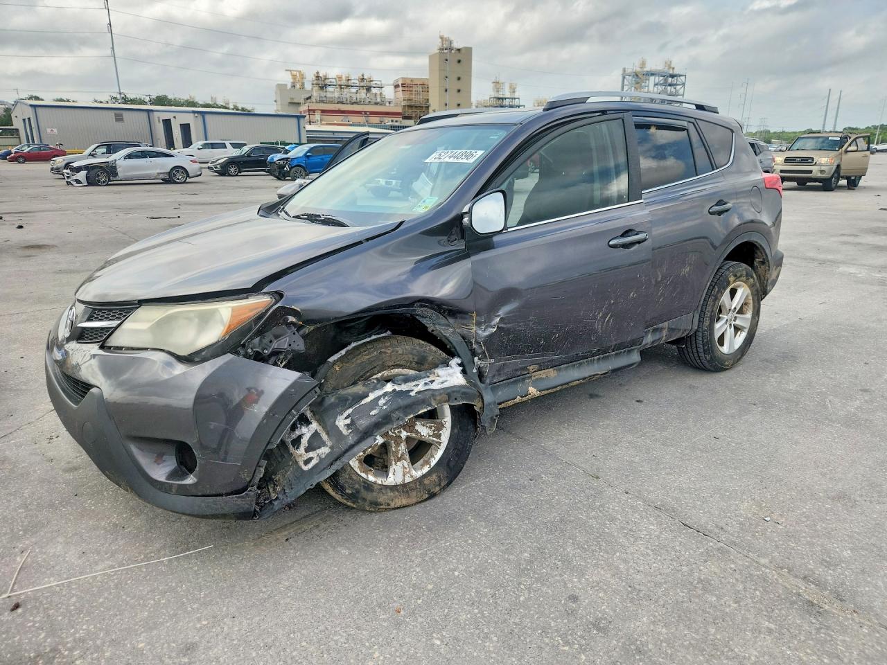2013 Toyota Rav4 Gray vin: 2T3WFREV8DW057050