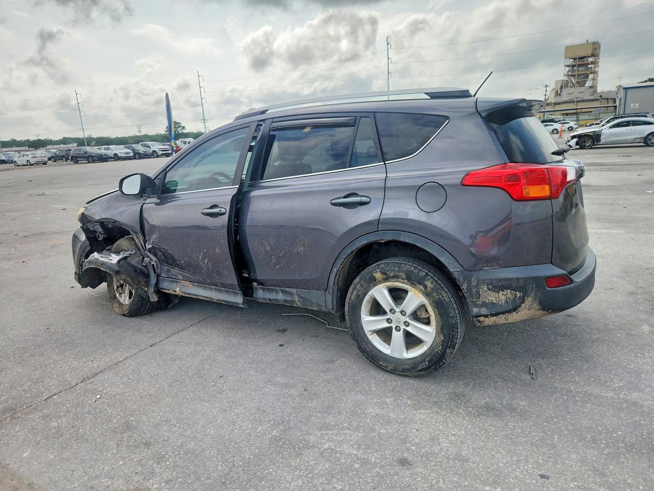 2013 Toyota Rav4 Gray vin: 2T3WFREV8DW057050