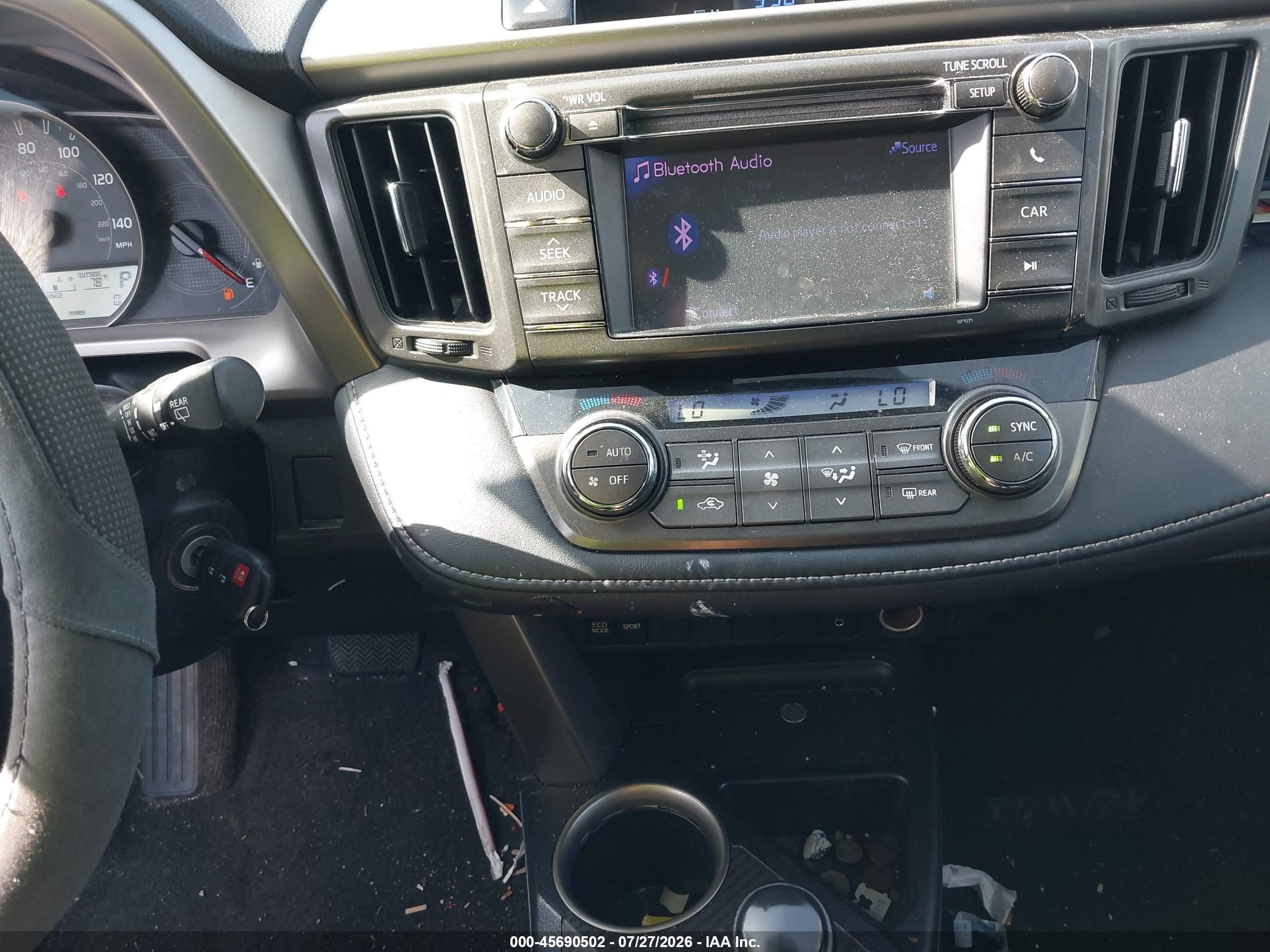 2013 Toyota Rav4 Xle Серый vin: 2T3WFREV8DW058487