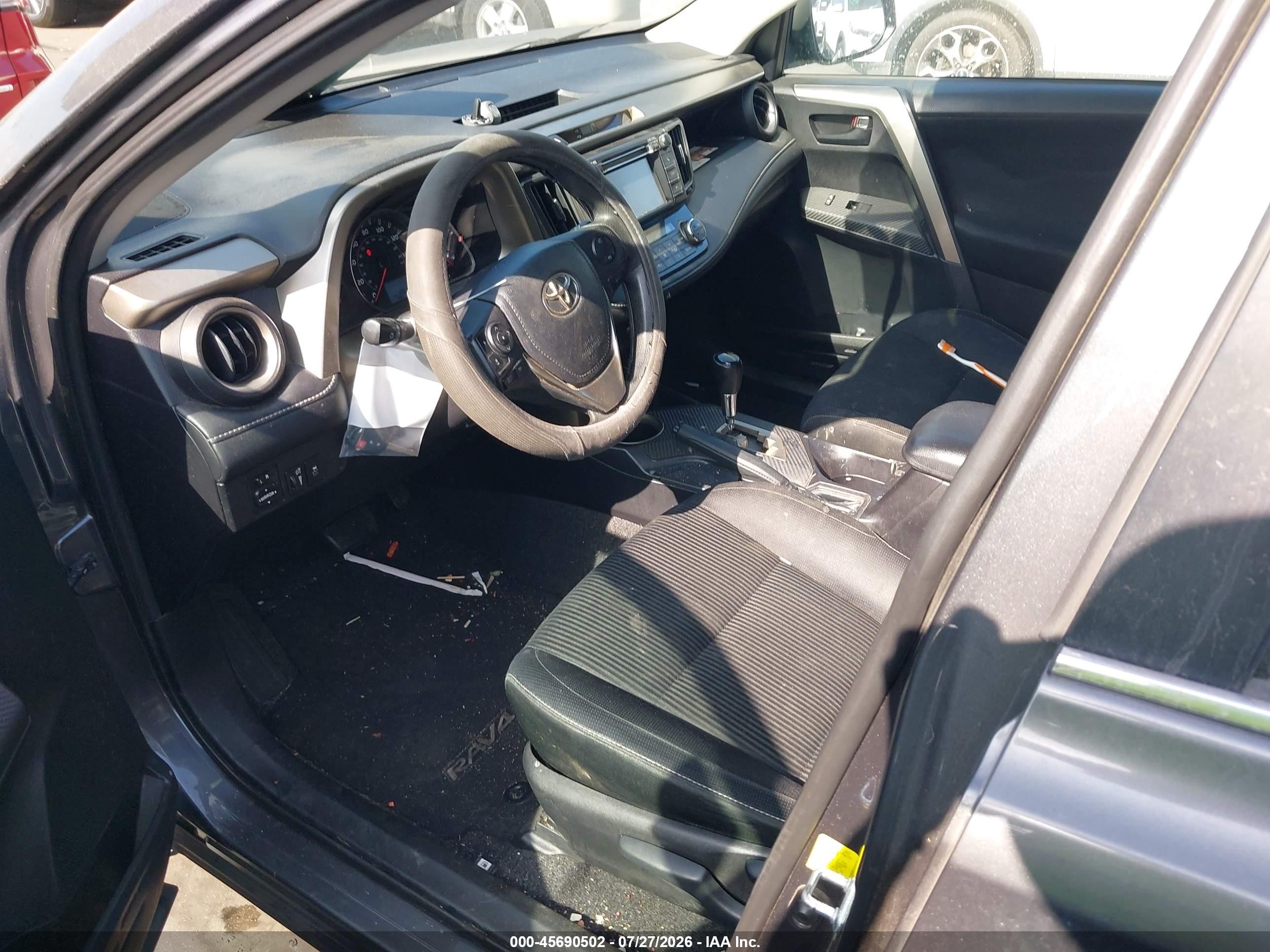 2013 Toyota Rav4 Xle Серый vin: 2T3WFREV8DW058487