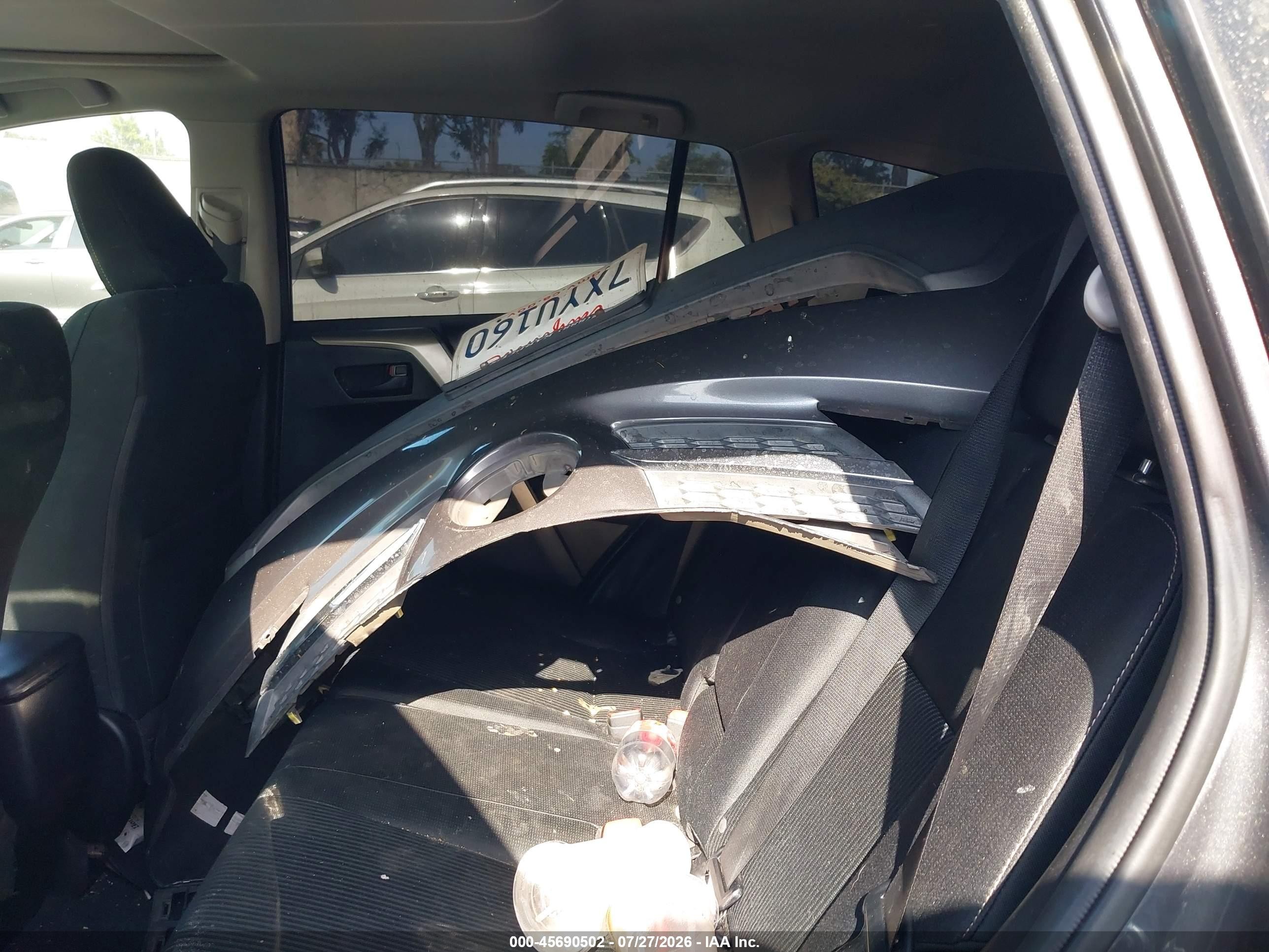 2013 Toyota Rav4 Xle Серый vin: 2T3WFREV8DW058487