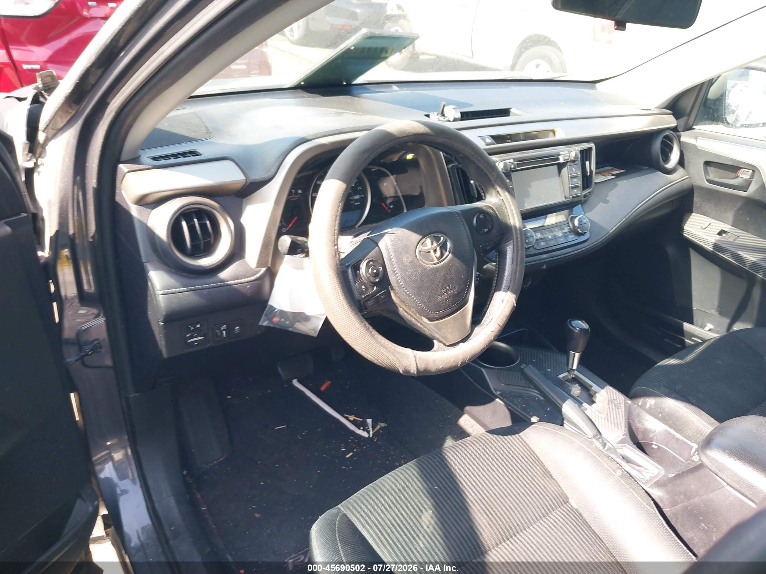 2013 Toyota Rav4 Xle Серый vin: 2T3WFREV8DW058487