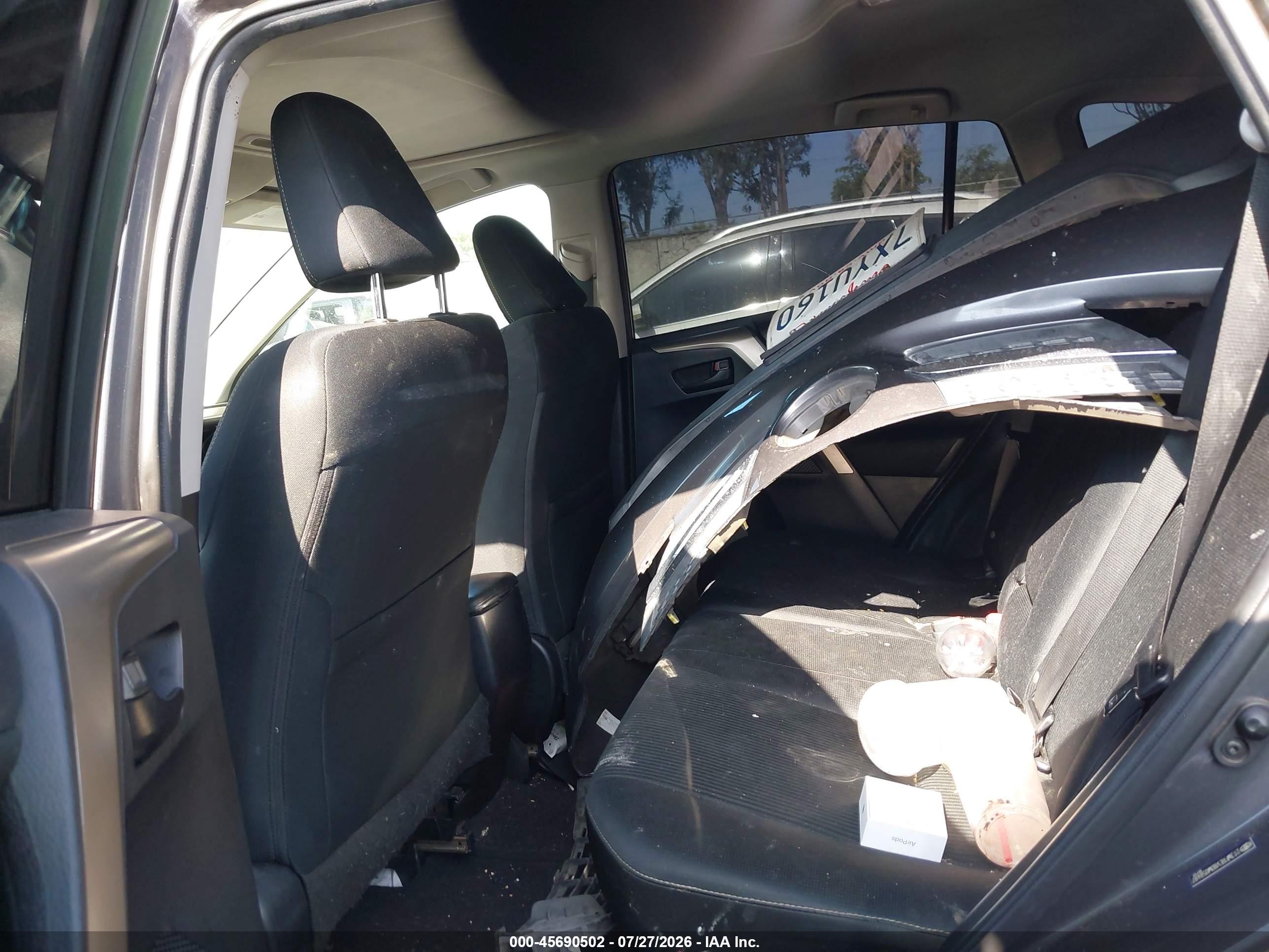 2013 Toyota Rav4 Xle Серый vin: 2T3WFREV8DW058487