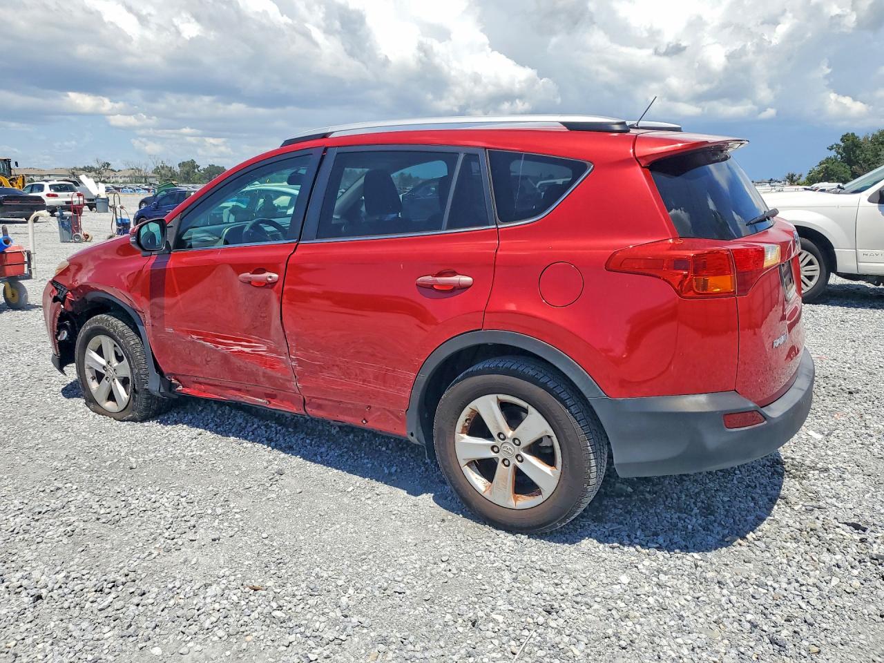 2013 Toyota Rav4 Xle Red vin: 2T3WFREV8DW061437