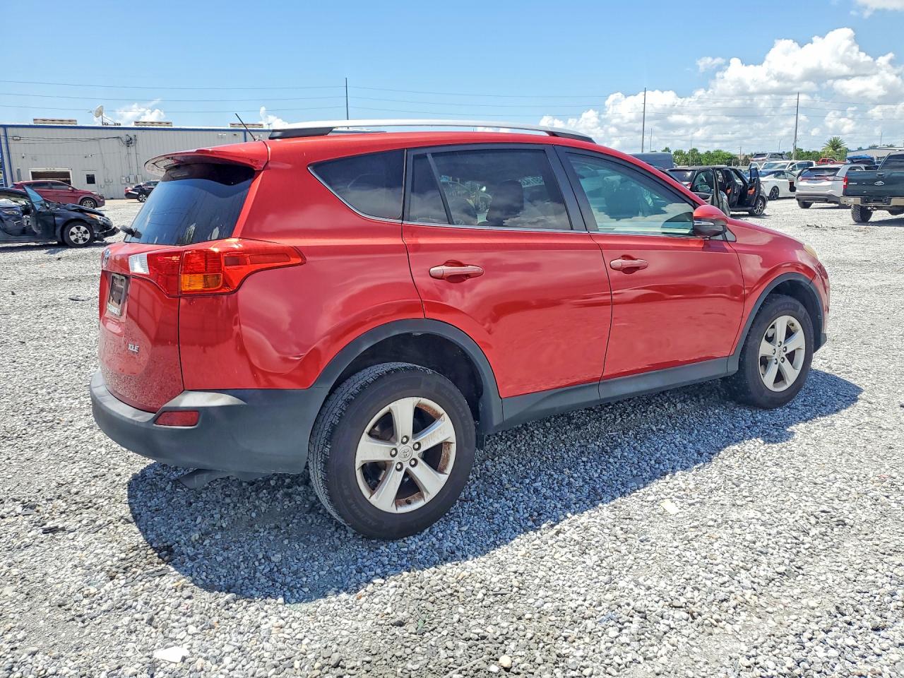 2013 Toyota Rav4 Xle Red vin: 2T3WFREV8DW061437