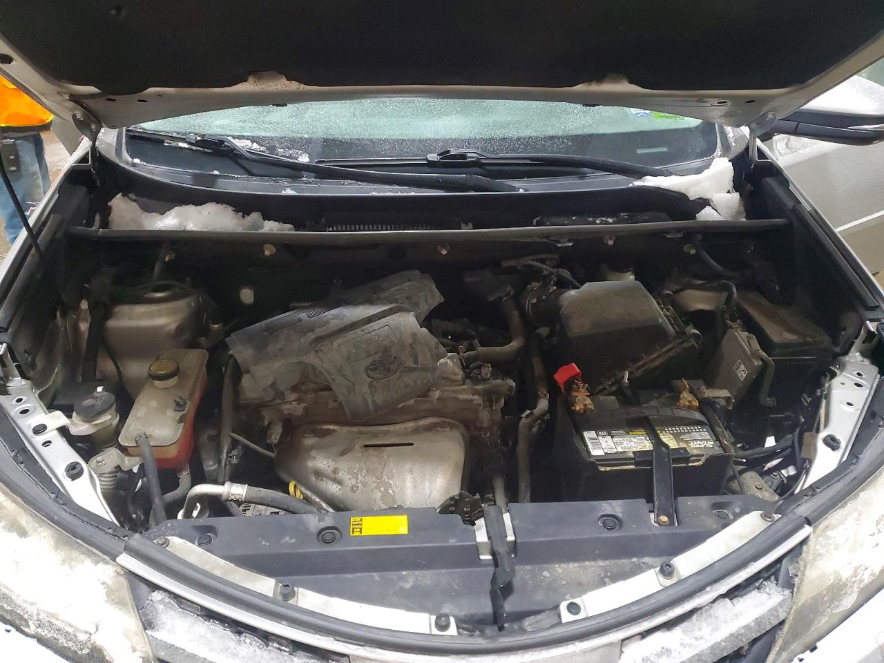 2013 Toyota Rav4 Xle Серебряный vin: 2T3WFREV8DW069957