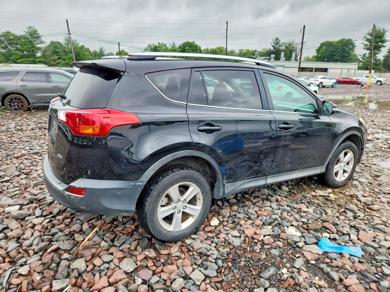 2014 Toyota Rav4 Xle Black vin: 2T3WFREV8EW080734