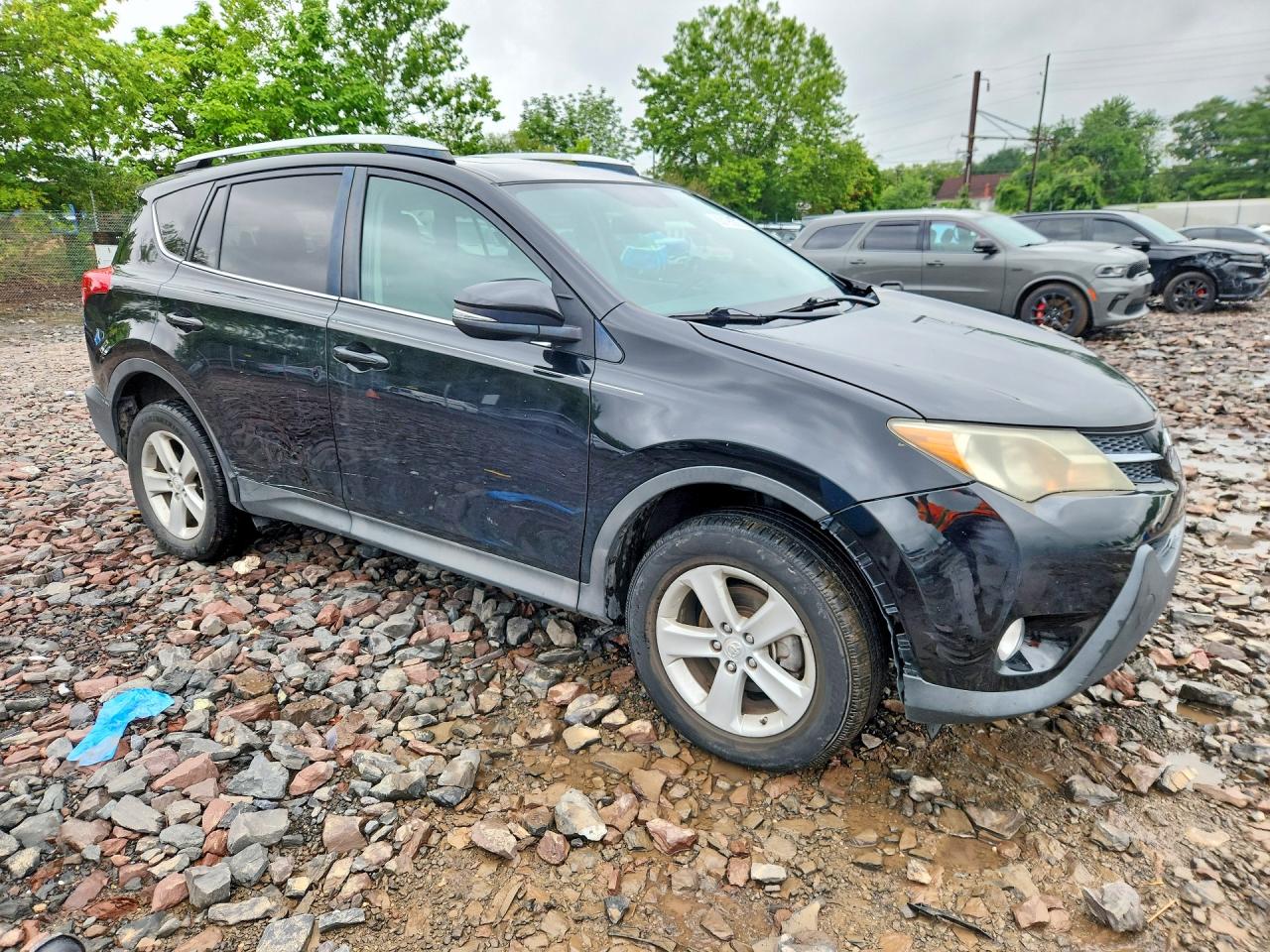 2014 Toyota Rav4 Xle Black vin: 2T3WFREV8EW080734