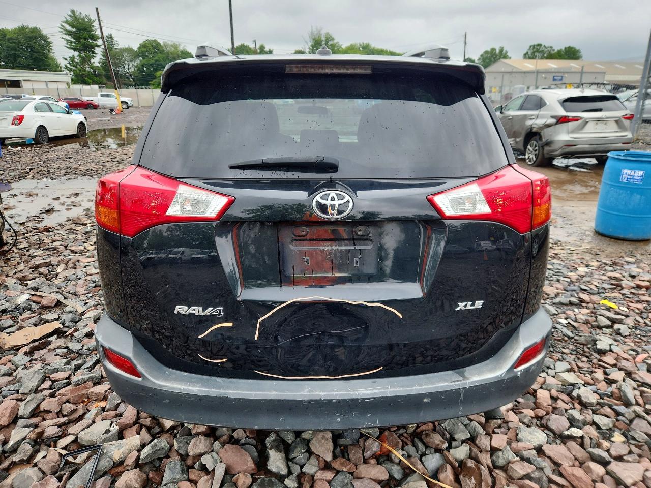 2014 Toyota Rav4 Xle Black vin: 2T3WFREV8EW080734