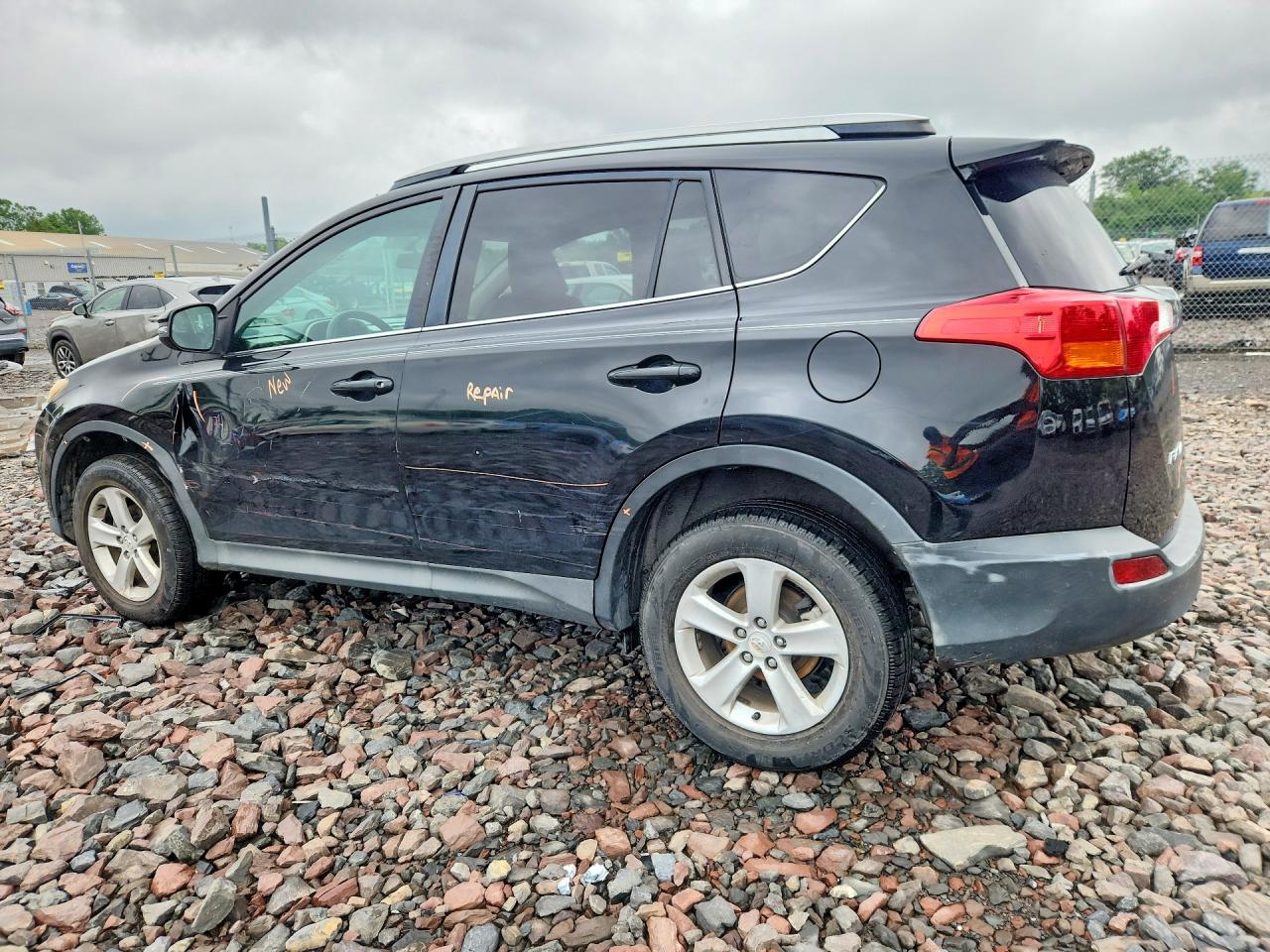 2014 Toyota Rav4 Xle Black vin: 2T3WFREV8EW080734