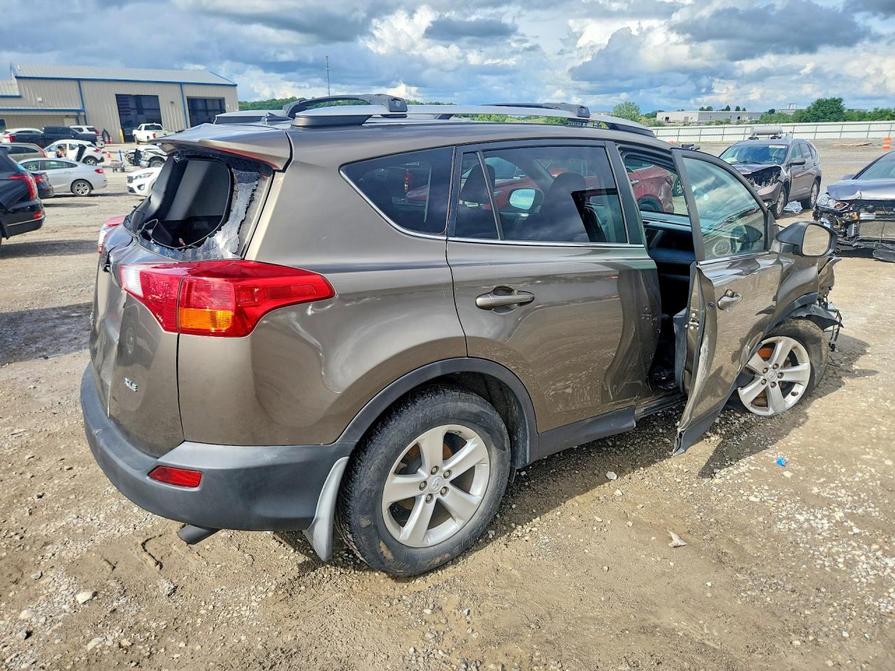 2014 Toyota Rav4 Xle Charcoal vin: 2T3WFREV8EW094388