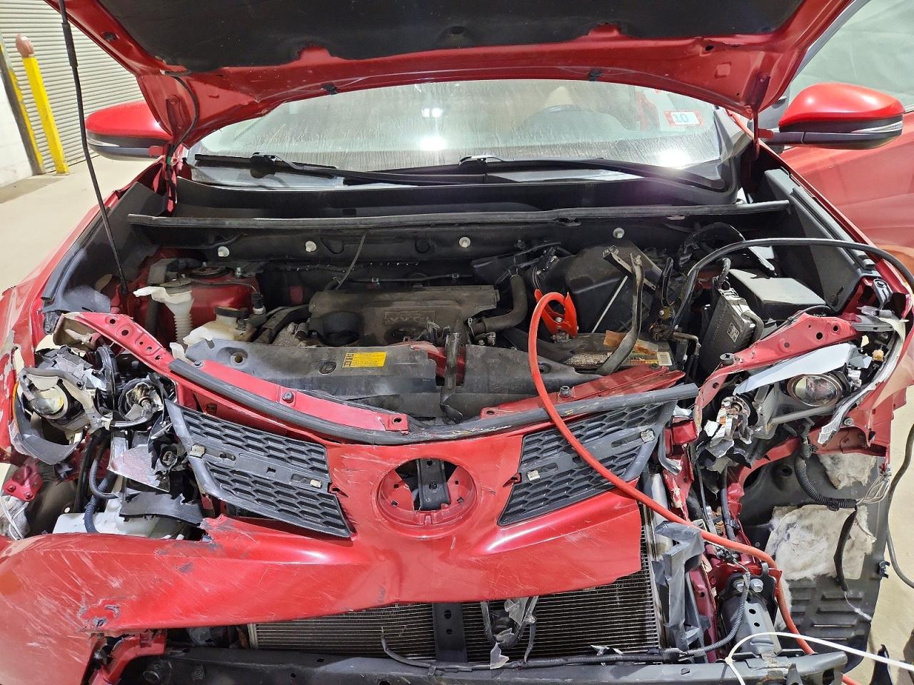 2014 Toyota Rav4 Xle Red vin: 2T3WFREV8EW108287