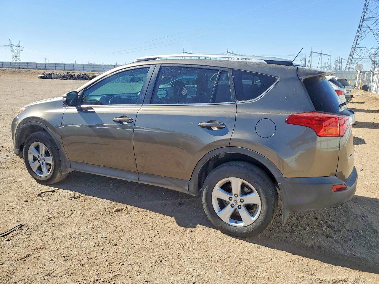 2014 Toyota Rav4 Xle Gray vin: 2T3WFREV8EW119063