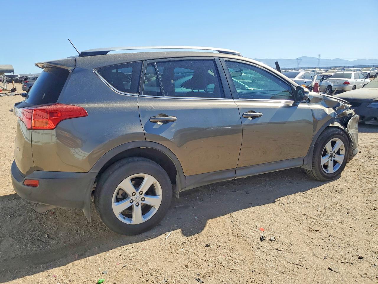2014 Toyota Rav4 Xle Gray vin: 2T3WFREV8EW119063