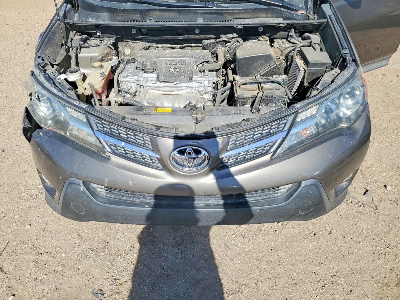 2014 Toyota Rav4 Xle Gray vin: 2T3WFREV8EW119063