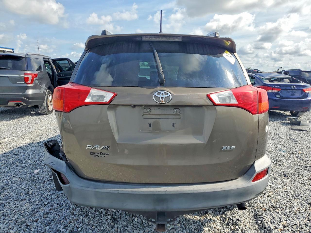 2014 Toyota Rav4 Xle Gray vin: 2T3WFREV8EW121346