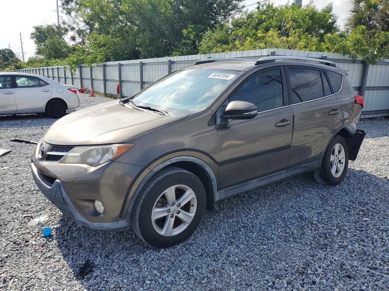 2014 Toyota Rav4 Xle Gray vin: 2T3WFREV8EW121346