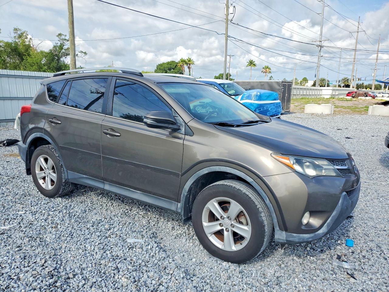 2014 Toyota Rav4 Xle Gray vin: 2T3WFREV8EW121346