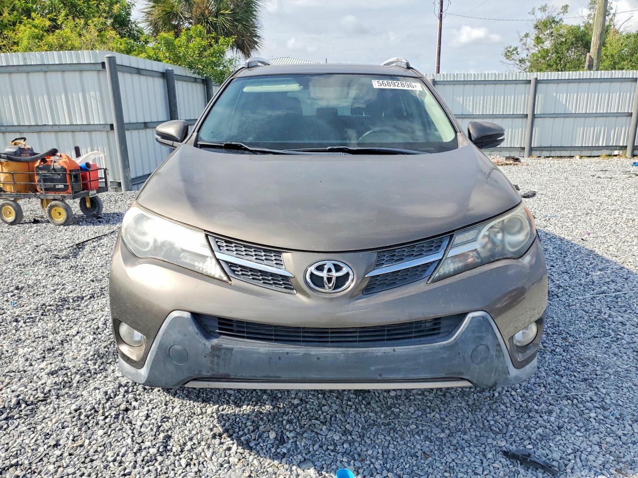 2014 Toyota Rav4 Xle Gray vin: 2T3WFREV8EW121346