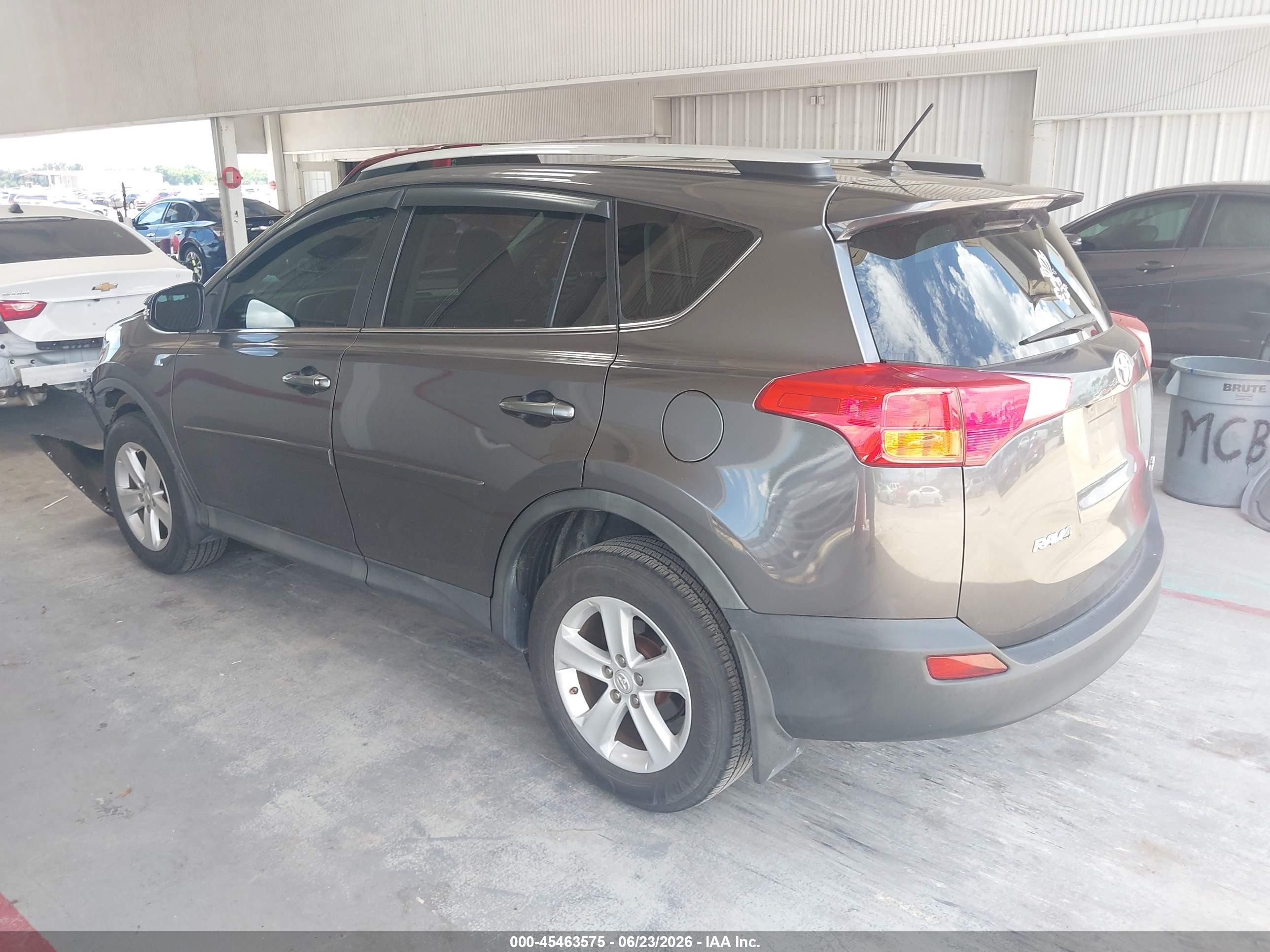 2014 Toyota Rav4 Xle Gray vin: 2T3WFREV8EW122674