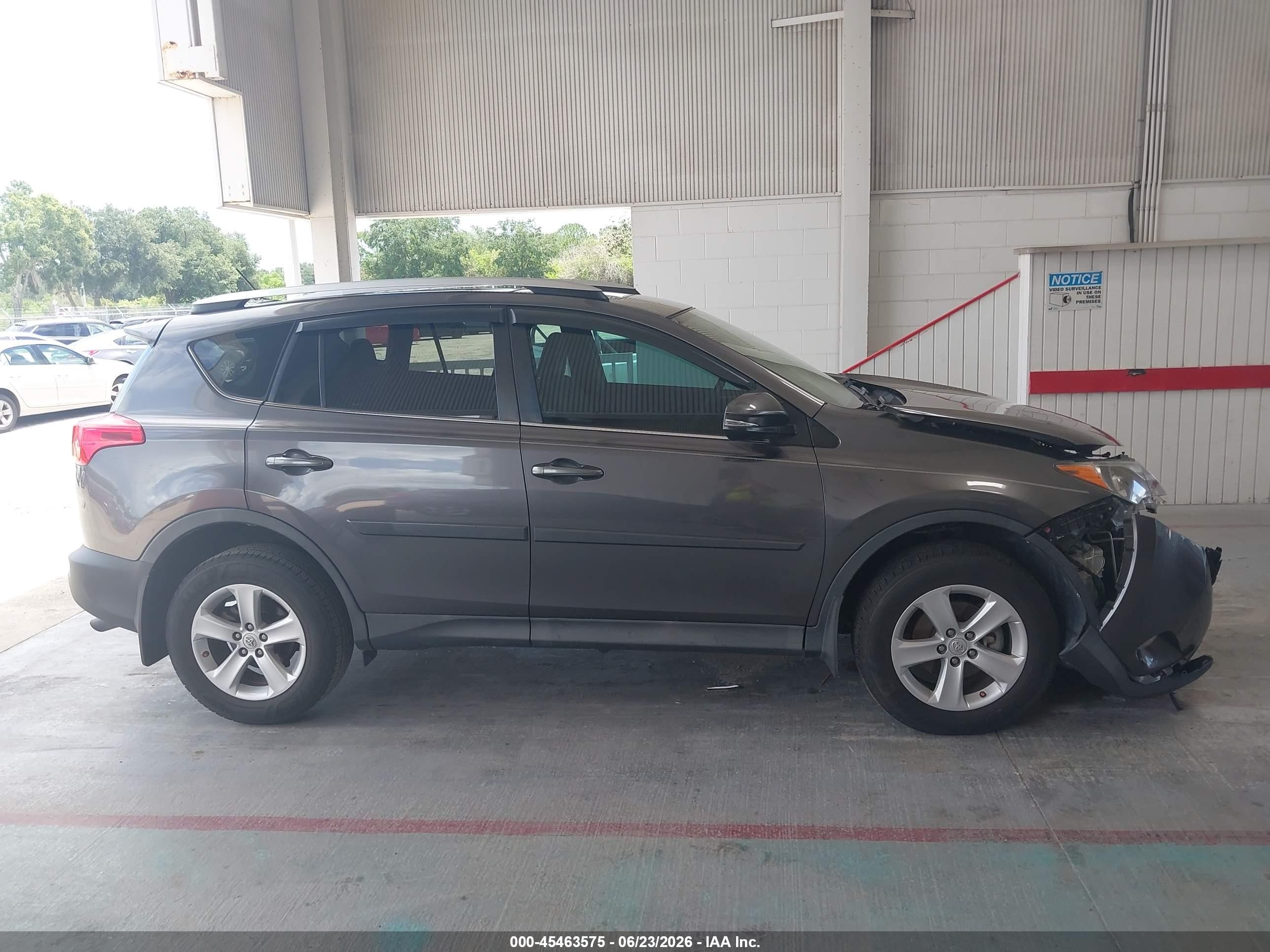 2014 Toyota Rav4 Xle Gray vin: 2T3WFREV8EW122674