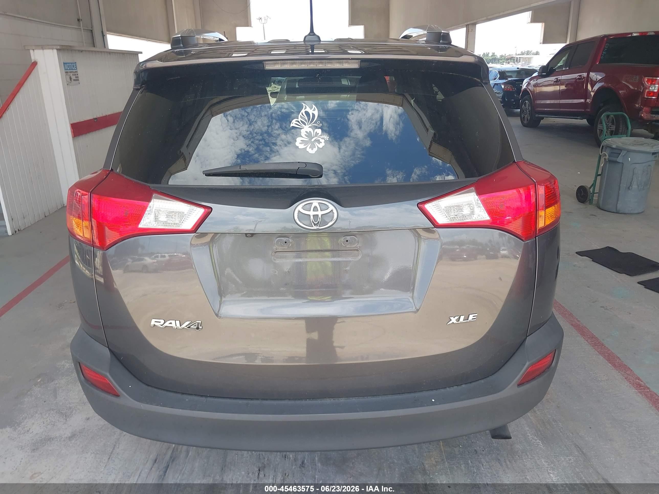 2014 Toyota Rav4 Xle Gray vin: 2T3WFREV8EW122674