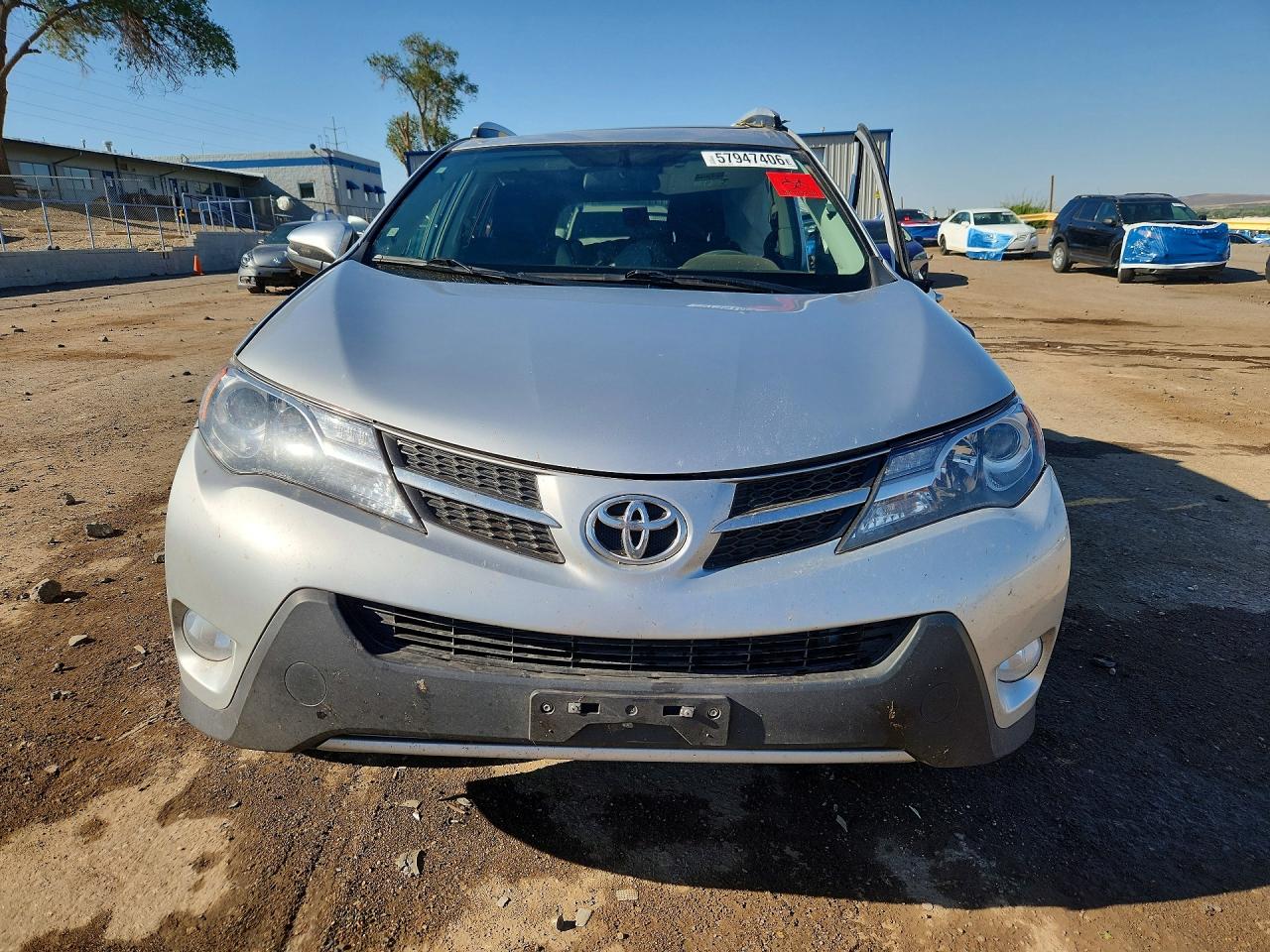 2014 Toyota Rav4 Xle Silver vin: 2T3WFREV8EW129401