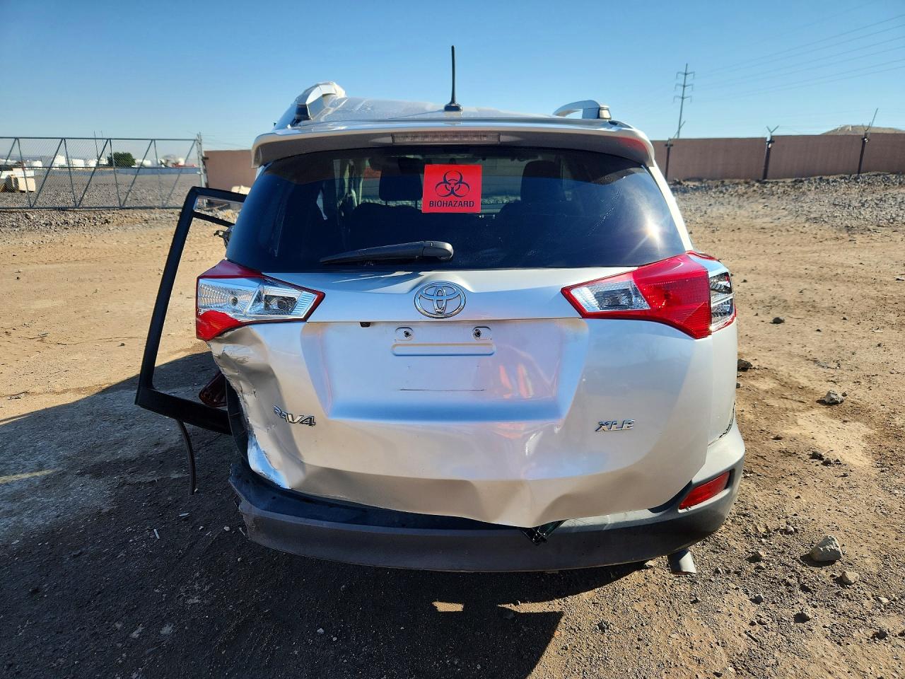 2014 Toyota Rav4 Xle Silver vin: 2T3WFREV8EW129401