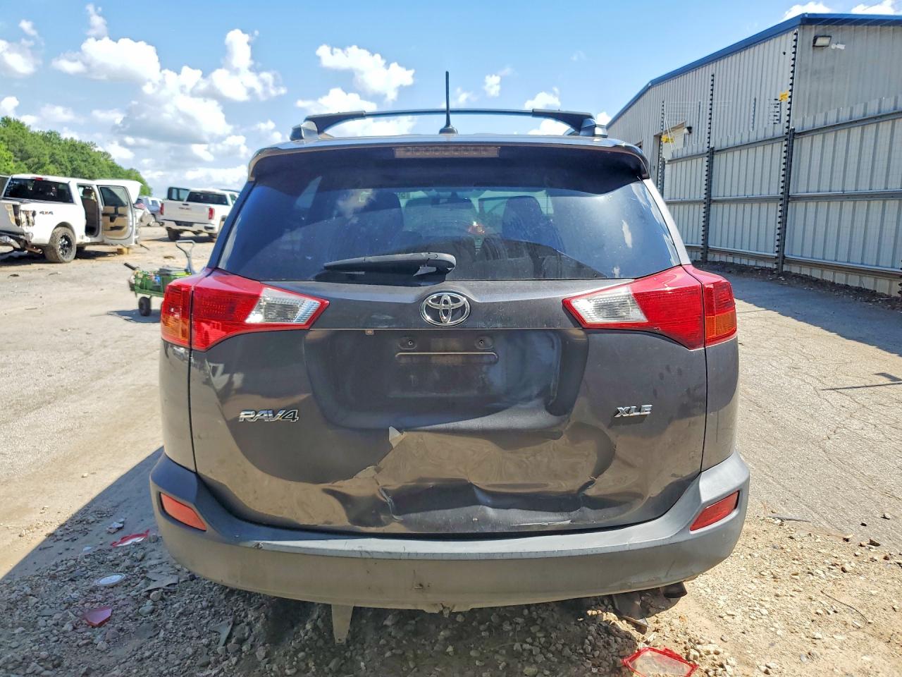 2015 Toyota Rav4 Xle Gray vin: 2T3WFREV8FW134759