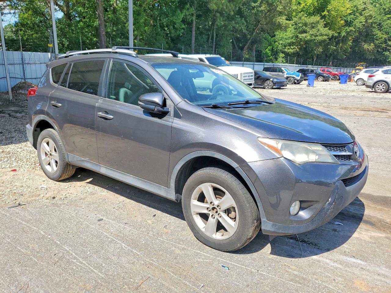 2015 Toyota Rav4 Xle Gray vin: 2T3WFREV8FW134759