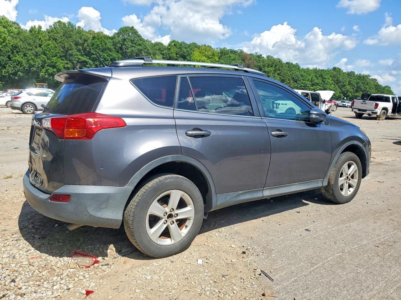 2015 Toyota Rav4 Xle Gray vin: 2T3WFREV8FW134759