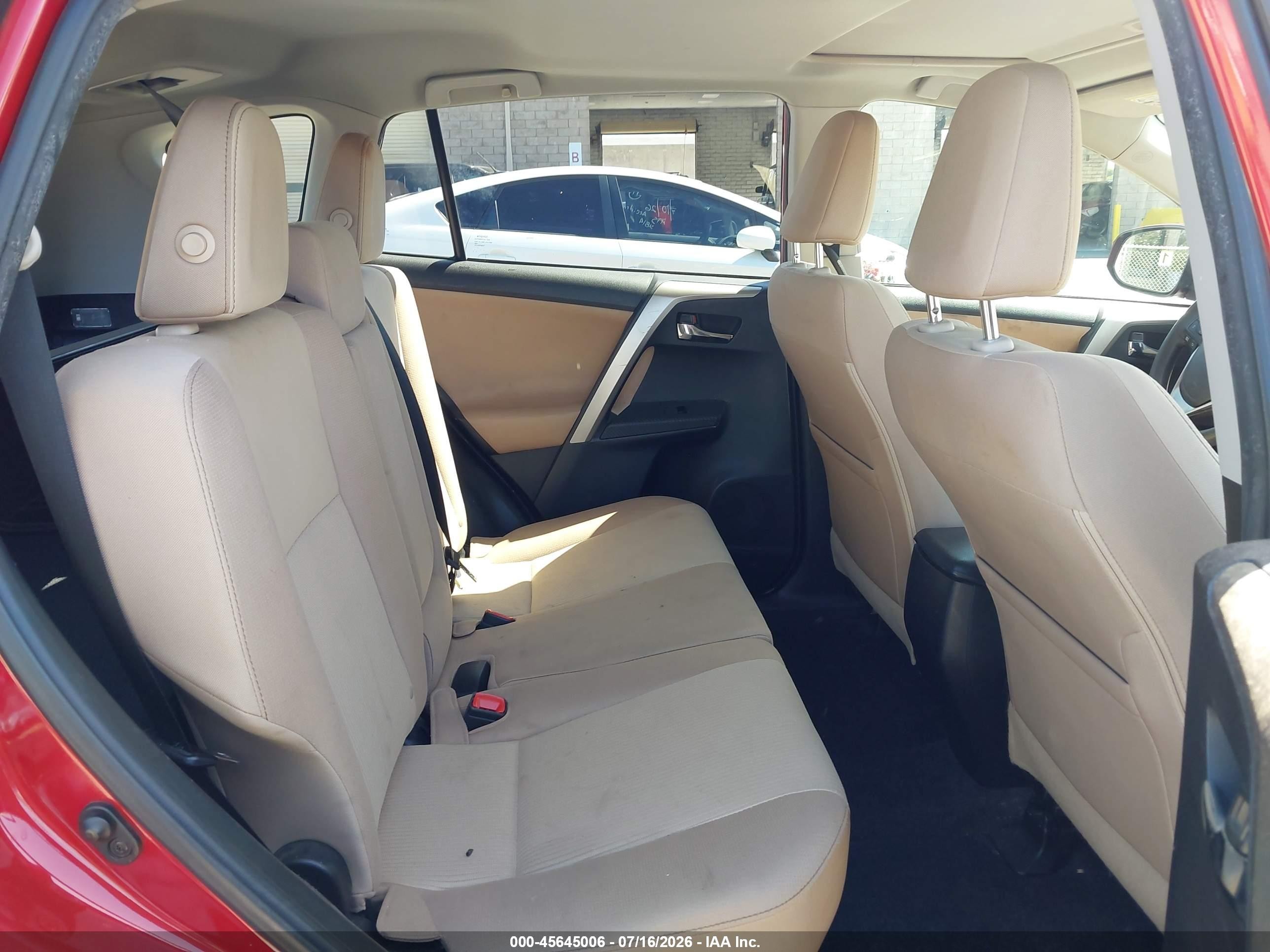 2015 Toyota Rav4 Xle Red vin: 2T3WFREV8FW160410