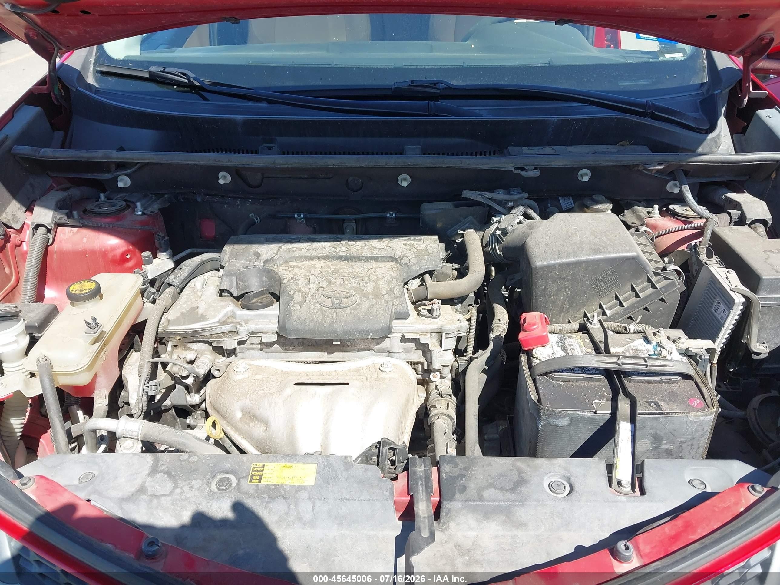2015 Toyota Rav4 Xle Red vin: 2T3WFREV8FW160410